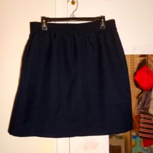 Izod 20.5 plus navy blue uniform skirt
